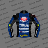 Toprak Razgatlioglu Pata Yamaha SBK 2023 Motorcycle Leather Race Jacket Back